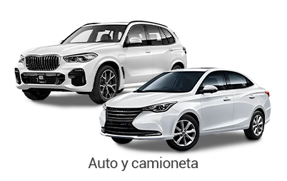 AUTO Y CAMIONETA